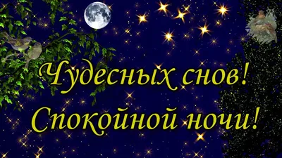 Красивые картинки "Спокойной ночи!" (742 шт.)