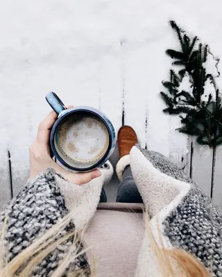 Доброе снежное утро! | Пикабу