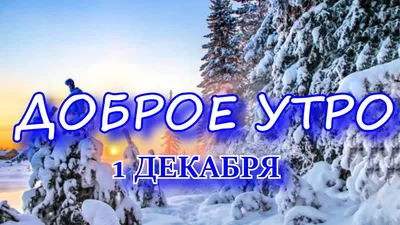 Доброе утро 1 января картинки