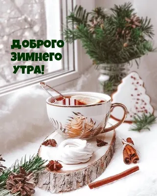 ❄️⛄😍 Картинки с добрым зимним утром. +100 картинок! | Зимние картинки,  Живописные пейзажи, Пейзажи