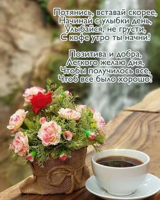 Pin by Светлана on С добрым утром | Good morning coffee, Coffee snacks,  Good morning tea