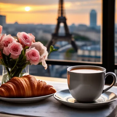 Популярное Набор кофейный с цветами "Доброе утро"