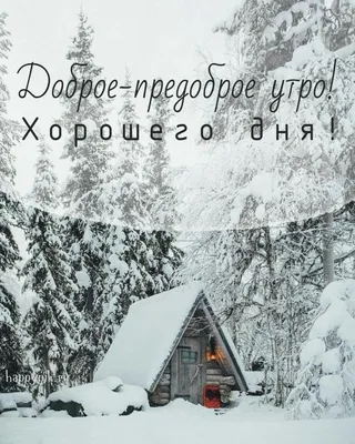 Идеи на тему «Доброе утро Зима» (480) в 2023 г | доброе утро, открытки, зима