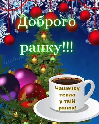 Pin by Валентина Данилюк on Доброго зимового ранку | Good morning flowers  pictures, Christmas bulbs, Flower pictures