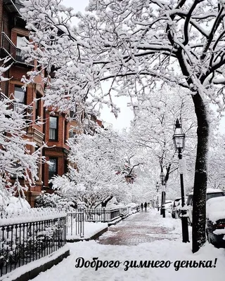 Зимний снежный вечер картинки с пожеланиями (35 фото) » Красивые картинки,  поздравления и пожелания - 