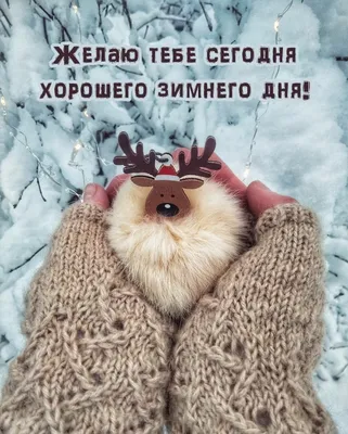 Зимние открытки "Доброго утра!" (236 шт.)