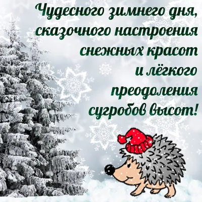 Зимний приветик тебе от меня! Добрый зимний день пускай удачным будет!  Позитивчик для друзей - YouTube