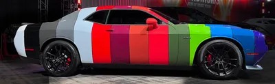 2023 Dodge Hi-Impact Colors Challenger Wrap