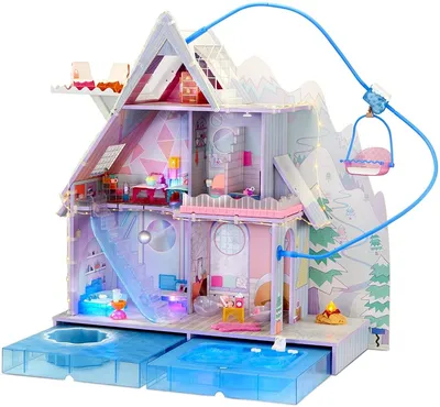 Кукольный домик с мебелью LOL Surprise! OMG House для кукол ЛОЛ и ОМГ  576747 - купить с доставкой по выгодным ценам в интернет-магазине OZON  (1269328980)