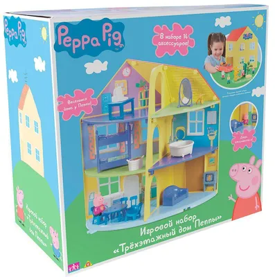 Деревянный игровой набор Peppa - ДОМ ПЕППЫ купить в интернет магазине с  доставкой по Украине | MYplay