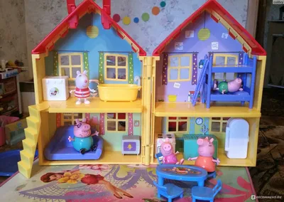Игровой набор Свинка Пеппа дом Пеппы купить по цене 399 ₽ в  интернет-магазине Детский мир
