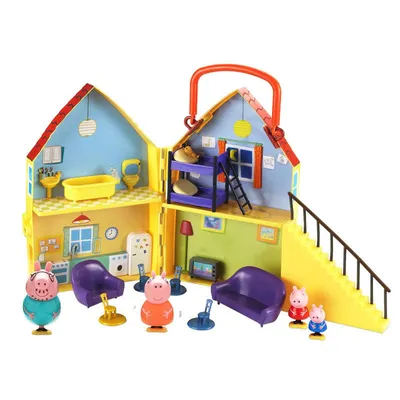 Игровой набор Свинка Пеппа дом Пеппы купить по цене 399 ₽ в  интернет-магазине Детский мир