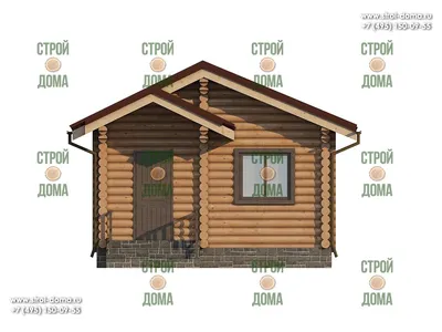 Дом из бревна не оцилиндрованного в Екатеринбурге 🏠 Дом из сруба -  проекты, цены под ключ 🏡