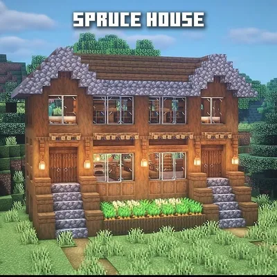 COZY HOUSE MINECRAFT DESIGN: УЮТНЫЙ ДОМ В МАЙНКРАФТ TUTORIAL | Дома  minecraft, Дом в minecraft, Дом