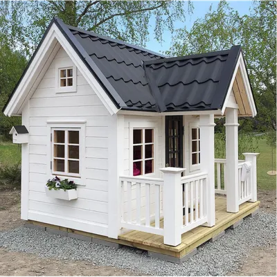 Игровой домик для детей "Tiny house" - купить с доставкой по выгодным ценам  в интернет-магазине OZON (808917981)