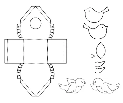 Немного схем полезных для тех, кто хочет сделать домик для птиц | Пикабу |  Домики для птиц, Скворечник, Деревенские скворечники
