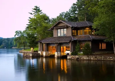 Плавающий домик на озере Мичиган ... | Scenery, Beautiful places, Cabin