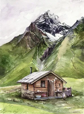 An Stupak - домик в горах