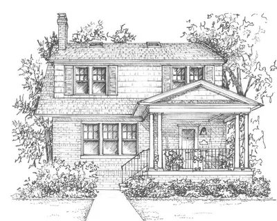 Картинки Домов Для Срисовки Легкие – Telegraph