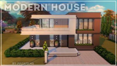 Дом для Челленджа 100 детей | Sims 4 house building, Sims 4 house design,  Sims house