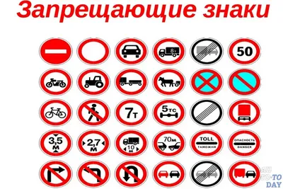 12 дорожных знаков, которые легко перепутать