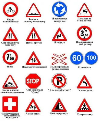 Дорожные знаки, которые никогда не появятся