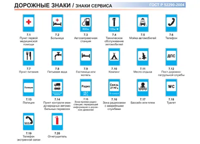 Заказать Знаки сервиса в компании «Росдорзнак-Сервис»