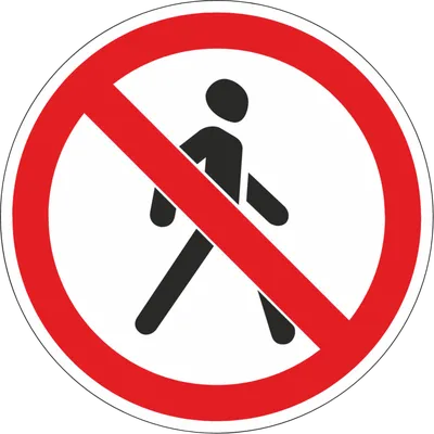 Купить Дорожный Знак 3.9 Движение Пешеходов Запрещено