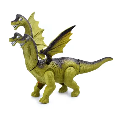 Трехголовый дракон, трехголовый древний дракон, флуоресцентная статуя  Призрачного дракона | AliExpress