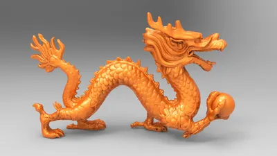 Китайский дракон 3D Модель $29 - .obj .fbx .max .stl .c4d - Free3D