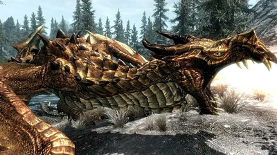 Моддер добавил в Skyrim задания с говорящими дружелюбными драконами