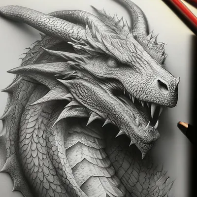 Рисунки орла и дракона | Пикабу