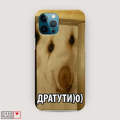 Пластиковый чехол для iPhone 12 Pro Max с принтом «Дратути» — купить в  интернет-магазине Case Place