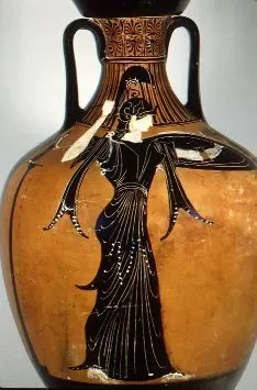 Греческие вазы, художественная культура, классика древности, изолированная  на белом | Премиум векторы