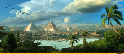 Пирамида богов древнего Египта - 58 фото