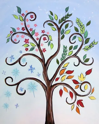 Сделали семейное дерево или древо жизни в детский сад | Family tree craft,  Preschool arts and crafts, Crafts for kids