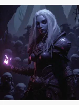 Drow Ranger" Poster for Sale by Claire-Waller | Redbubble