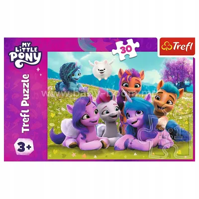 Trefl 18299 Пазлы Дружелюбные лошадки My Little Pony (30эл.) купить в  Молдове, Кишиневе - 