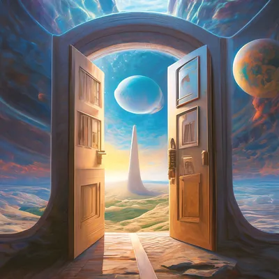 Дверь в будущее» — создано в Шедевруме