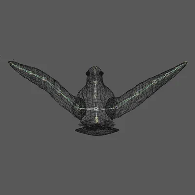 Анимированные Летающие Голуби 3D Модель $14 - .c4d .fbx - Free3D