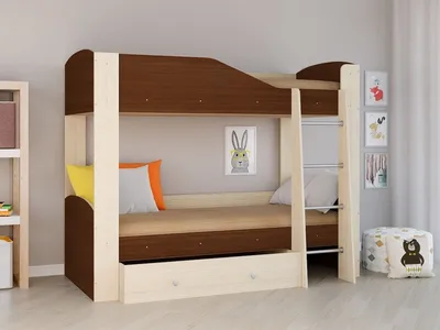 Каркас двухъярусной кровати - IKEA TUFFING/ТУФФИНГ ИКЕА , 207х130,5х96,5  см, черный за 41926 рублей в по России и в г. Ярославль арт. 00239233 без  предоплат — интернет-магазин ВАМДОДОМА