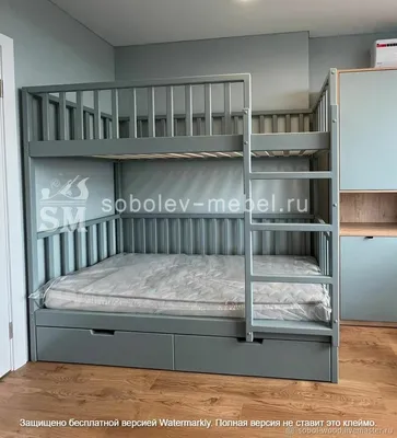 Купить Двухъярусная кровать "Домик мечты" - Двухэтажные кровати в большом  ассортименте с доставкой по СПБ