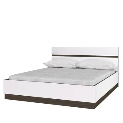 Интерьерная кровать двуспальная мягкая 1.8*2.0 серый велюр | ТЦ «Большой  мебельный базар»