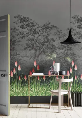 Little Greene London Wallpapers IV Аппер-Брук-стрит - Minuit