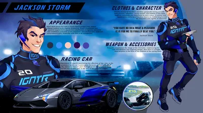 Disney Pixar Cars XRS Drag Racing Jackson Storm – Square Imports