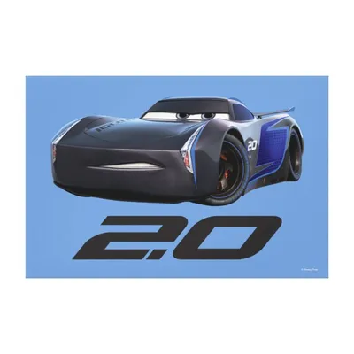 Disney / Pixar Metal Mini Racers Jackson Storm Die Cast Car (No Packaging)  - 