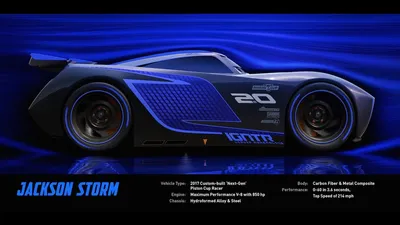 Jackson Storm (Disney/Pixar Cars 3)