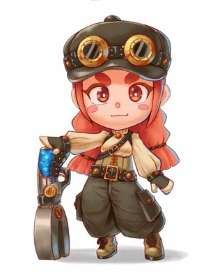 Brawl Stars: Mechanic Jessie skin idea (Бравл Старс: Механик Джесси идея  скина) | Милые рисунки, Милые каракули, Эскизы персонажей