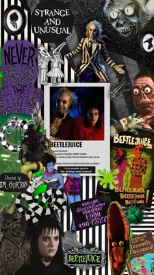 beetlejuice #винтаж #фильмы #цитаты #хэллоуин в 2023 году | Хэллоуин обои для iphone, Страшные обои, Битлджус кино