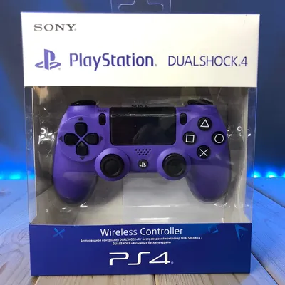 Купить Геймпад (джойстик) для PS4 DualShock 4 v2 беспроводной (Purple) в  интернет магазина Gadget Stock по отличной цене